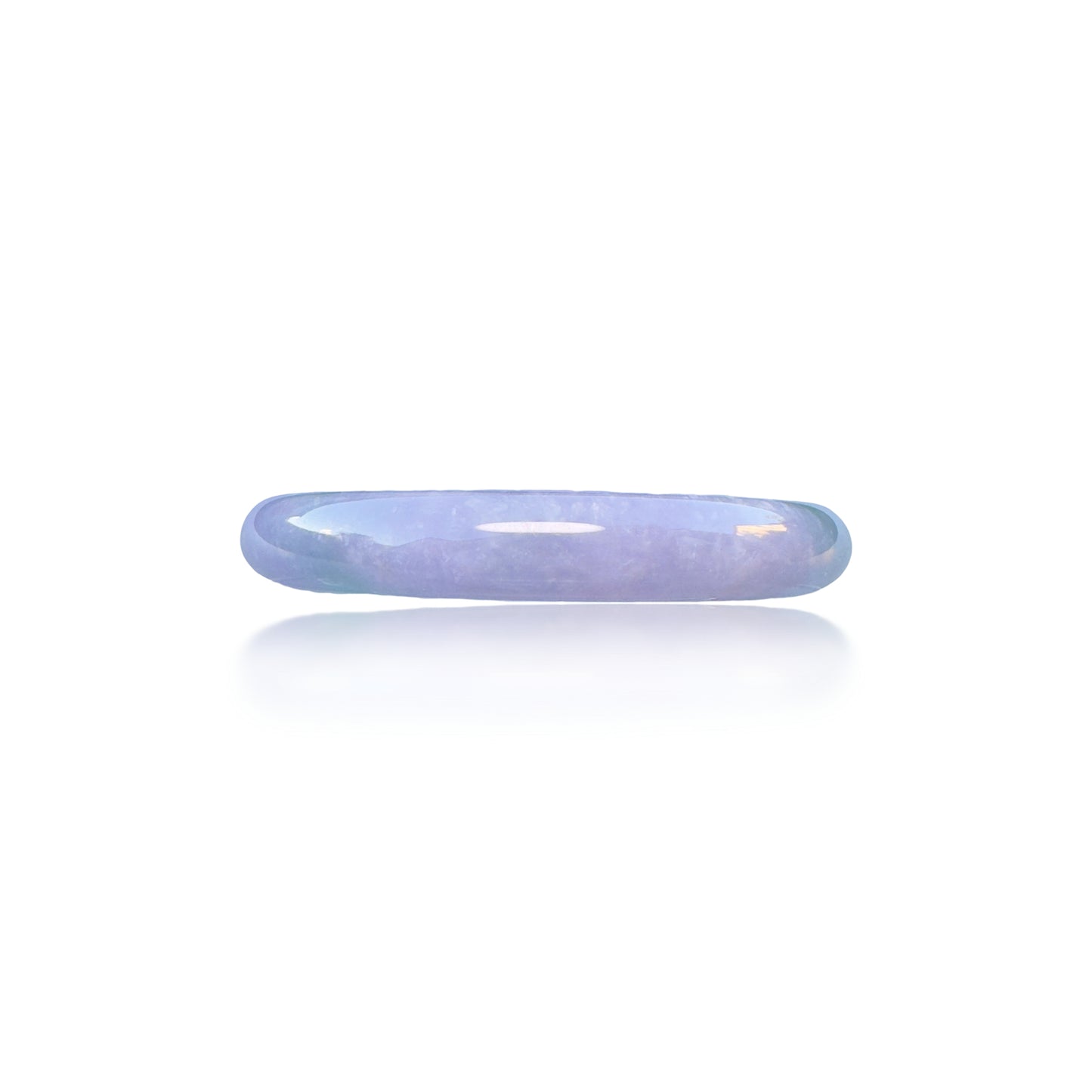 Abundance Bangle with Lavender Burma Jade
