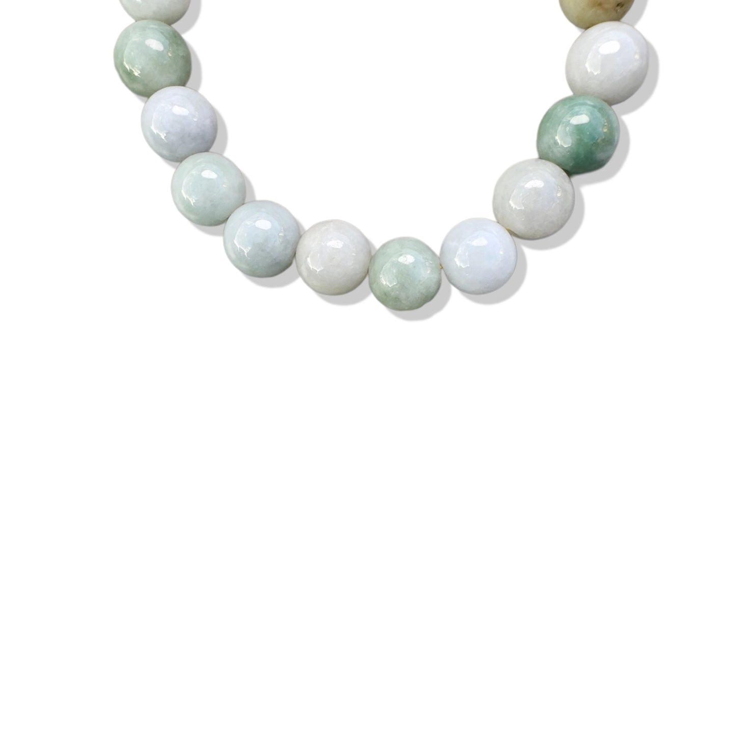 Abundance Bracelet with Green Jade and Tibet Agate Gourd carving