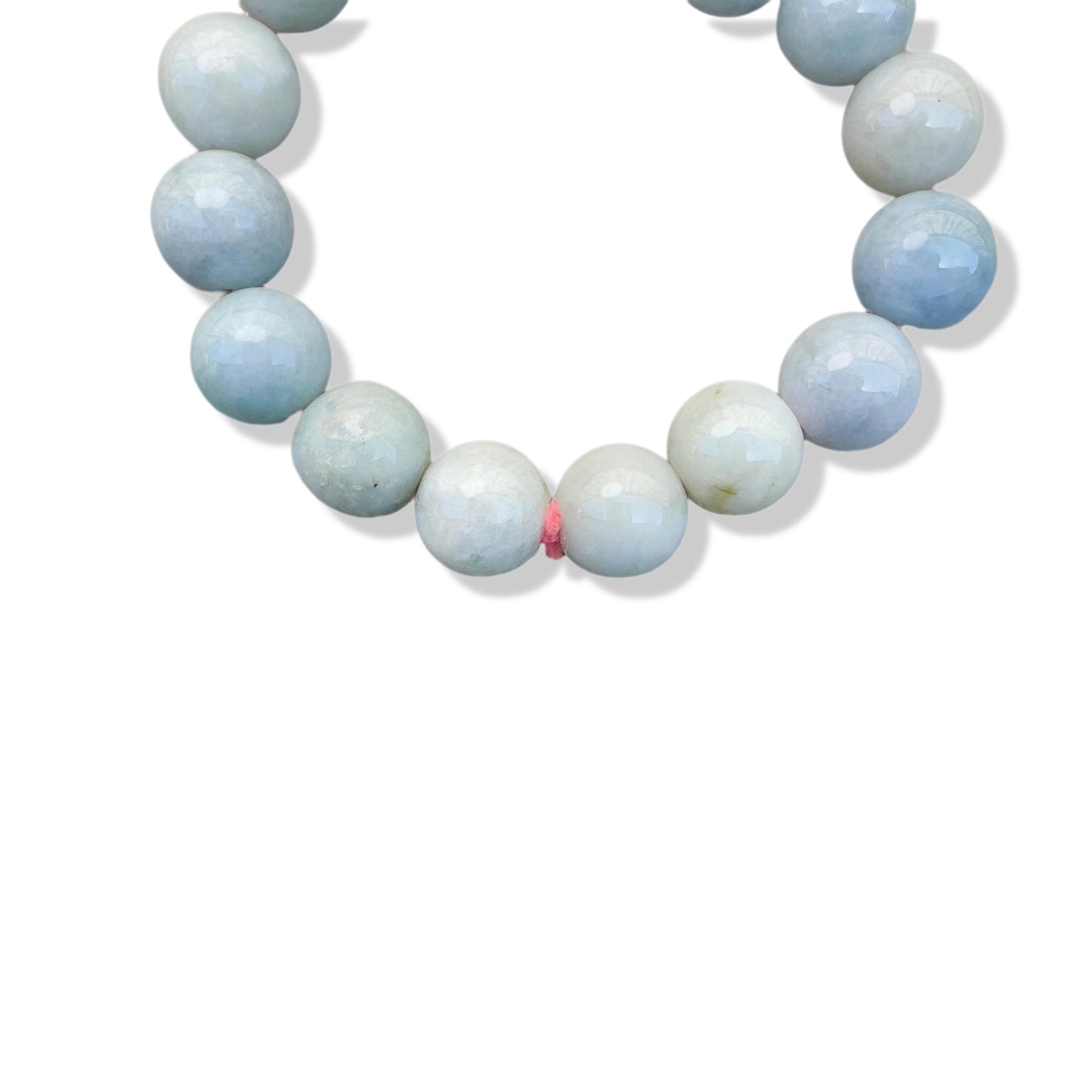 Abundance Bracelet with Jade and Morganite