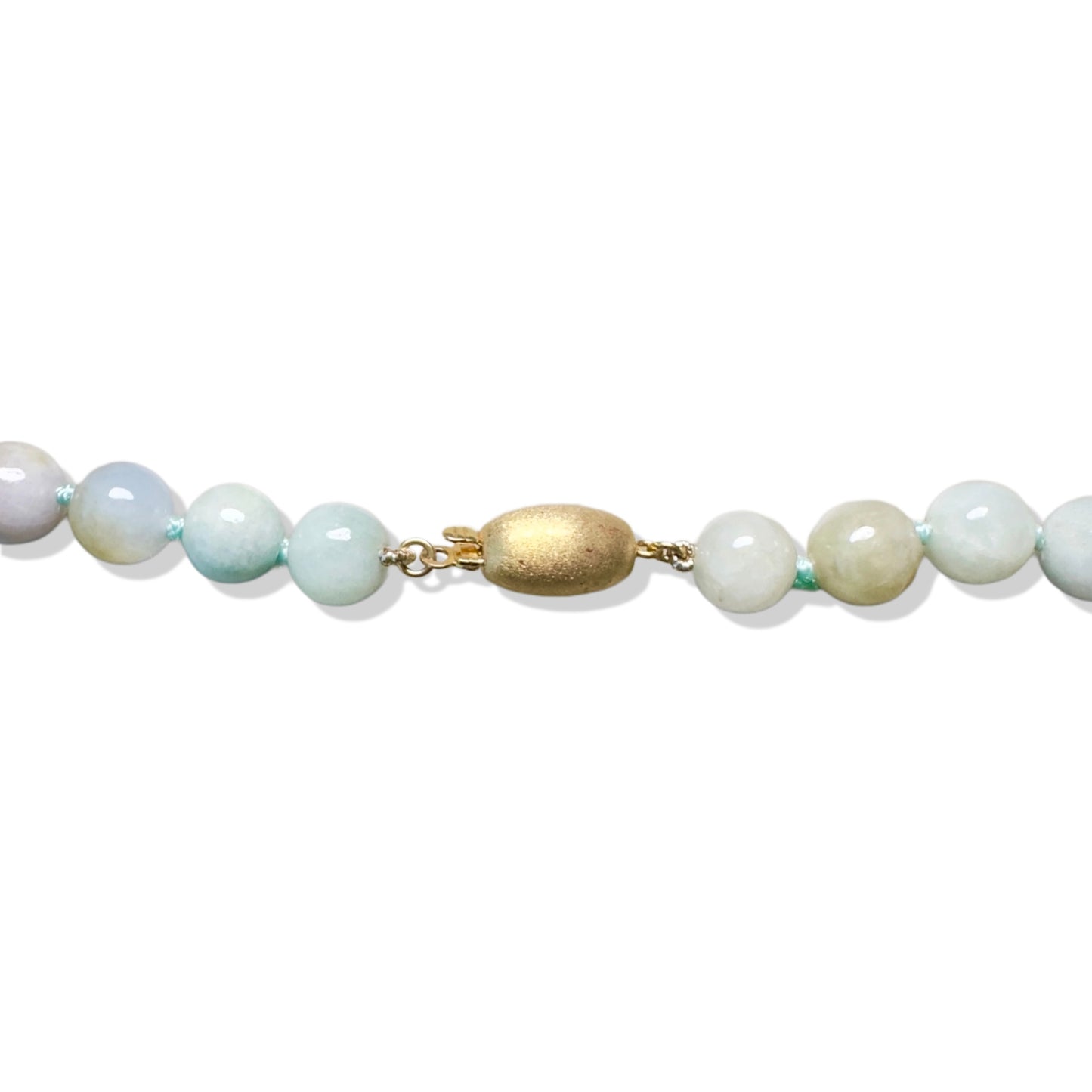 Abundance Necklace with Burma Jade and Tibet Agate