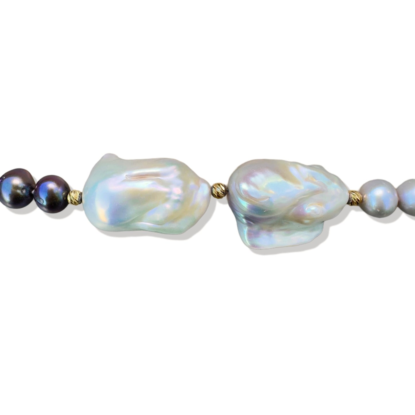 Inner Peace Necklace with Freshwater Pearl