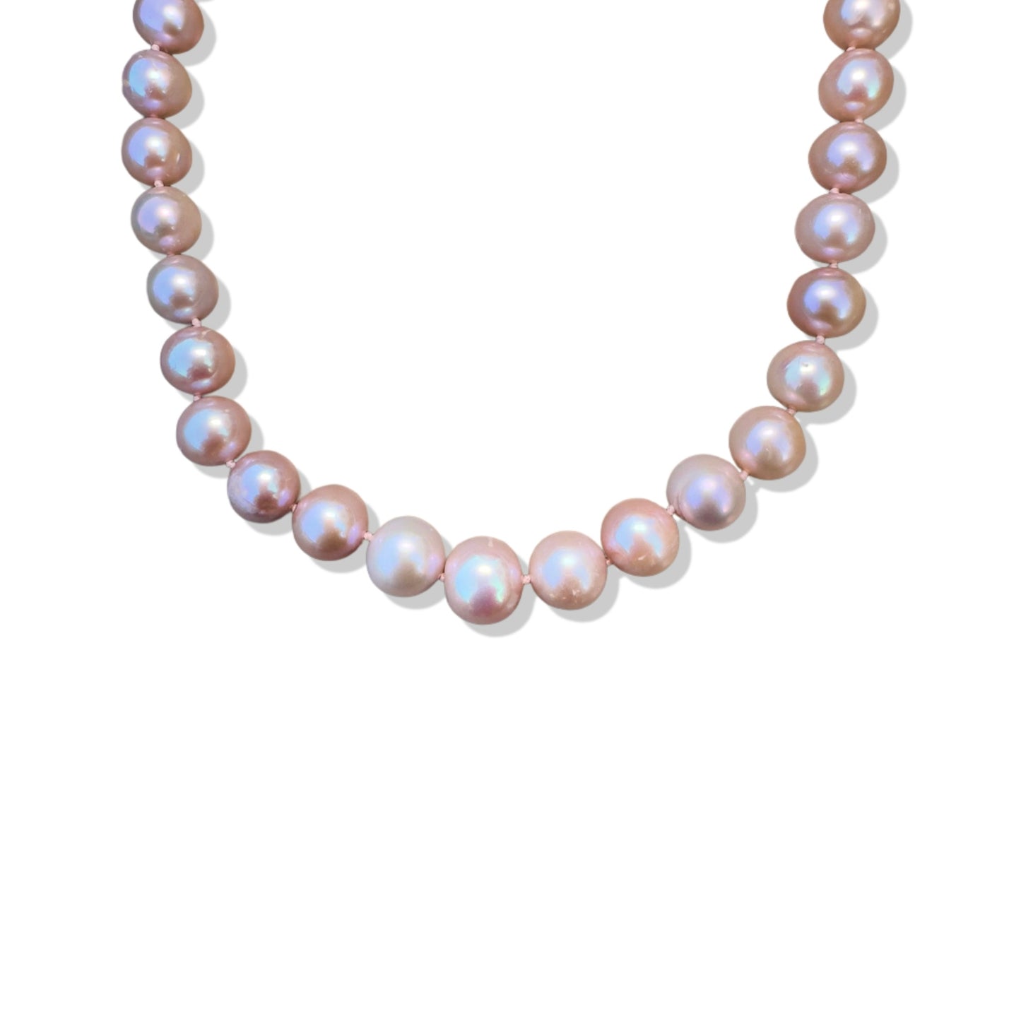 Inner Peace Necklace with Pink Pearl