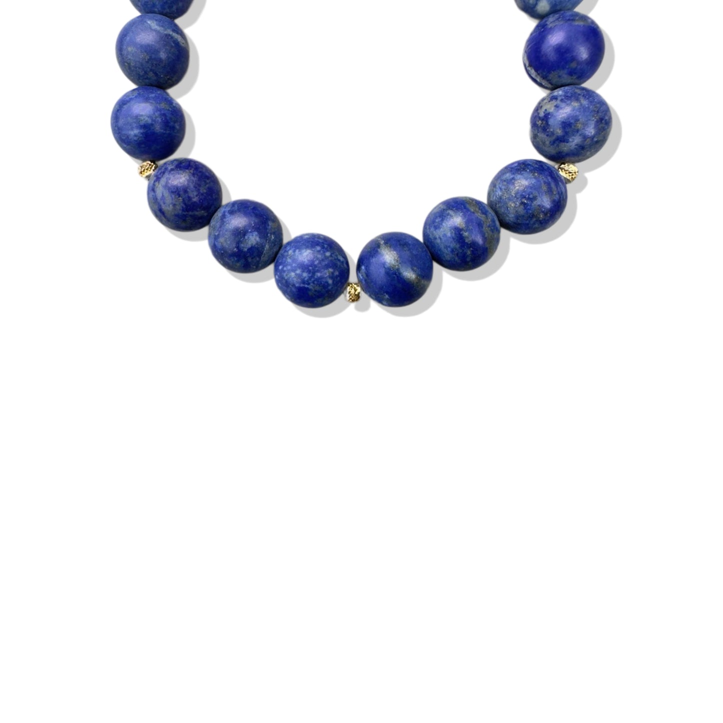 Self-awareness Bracelet with Lapis, Burma Jade Carving