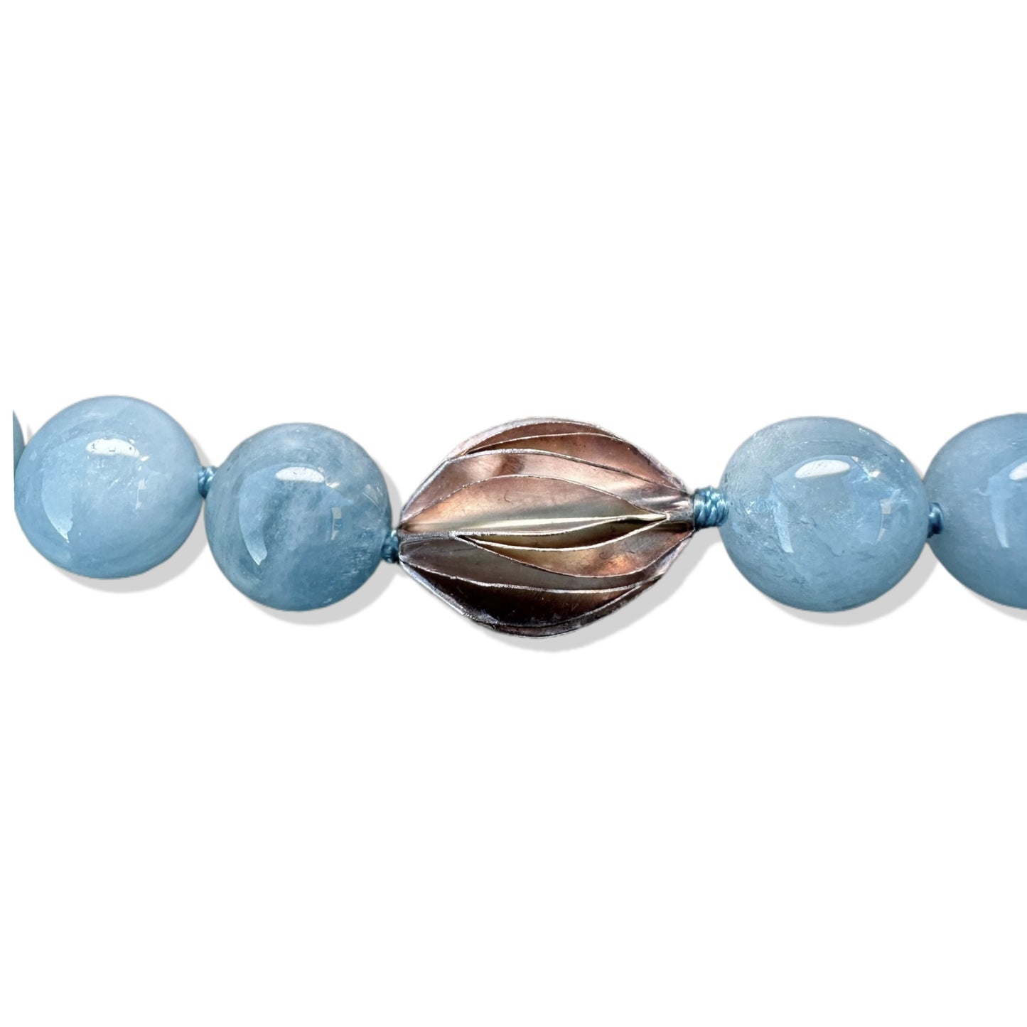 Tranquillity Necklace with Aquamarine