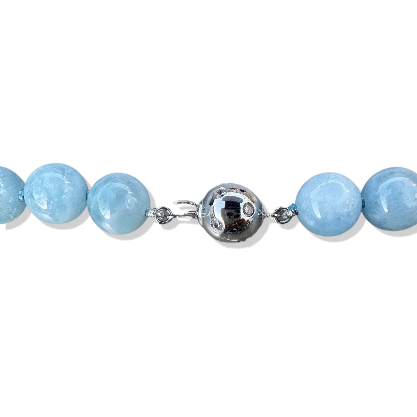 Tranquillity Necklace with Aquamarine
