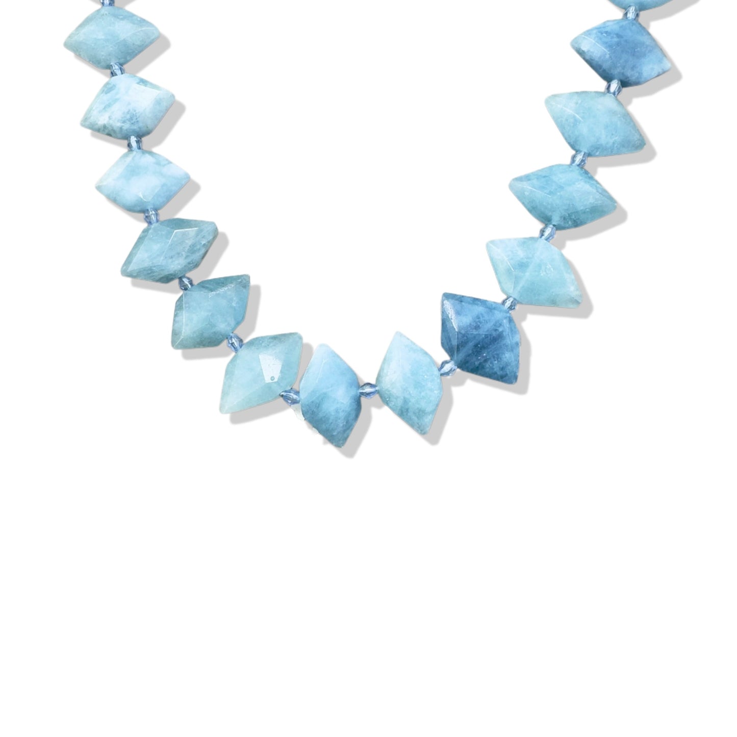 Tranquillity Necklace with Aquamarine and Labradorite