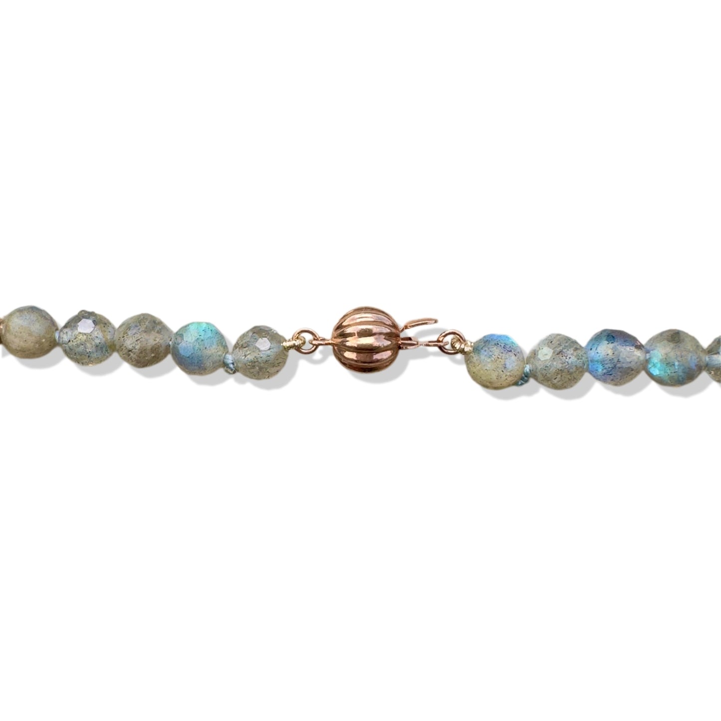 Tranquillity Necklace with Aquamarine and Labradorite