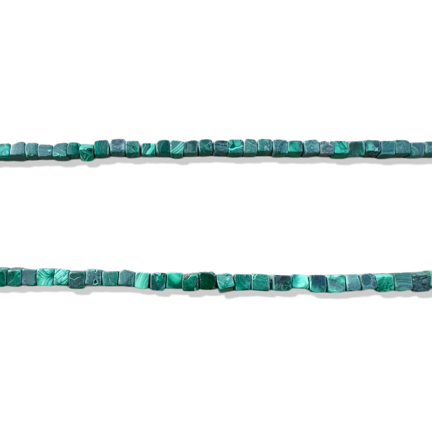 Transforming Necklace With Malachite and Rutilated Quartz