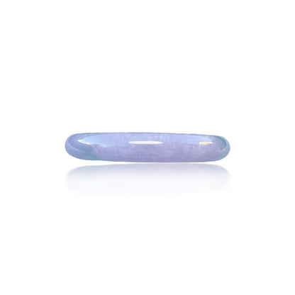 Abundance Bangle with Lavender Burma Jade