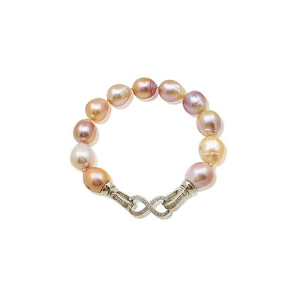 Grace & Soft Radiance Bracelet – Assorted Freshwater Pearl