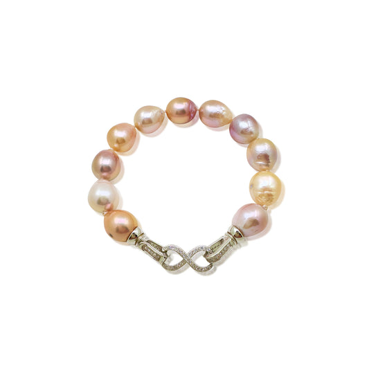 Grace & Soft Radiance Bracelet – Assorted Freshwater Pearl