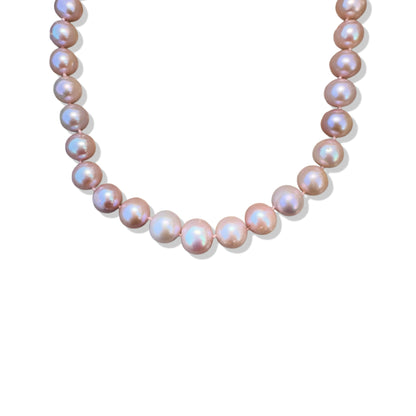 Inner Peace Necklace with Pink Pearl