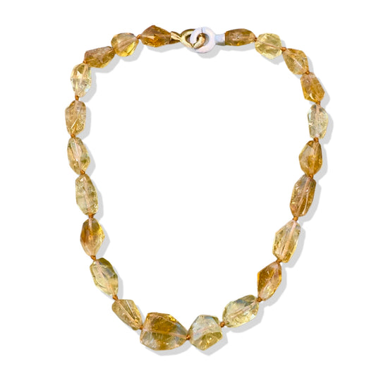 Joy Necklace with Citrine