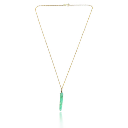 Renewal Pendant with Chrysoprase