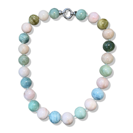 Tranquillity Necklace with Mix Beryl